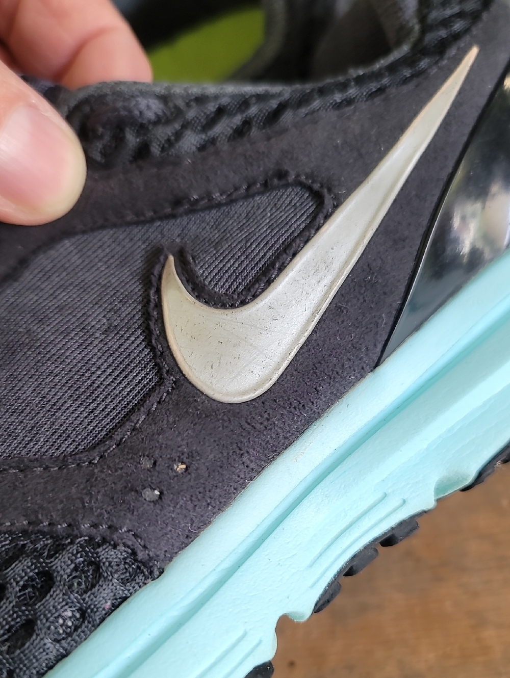 Nike LunarFly 2 "Black/Light Blue" Wmns 6 Ships Today - Picture 8 of 10